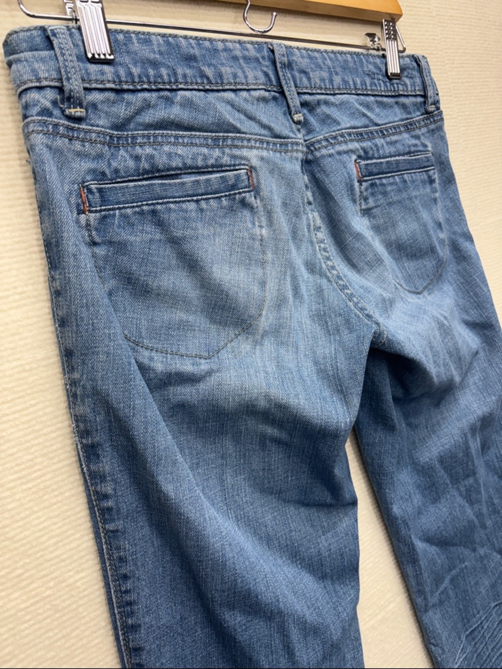 American Eagle Outfitters Medium Blue Flare Jeans - Picture 6 of 8